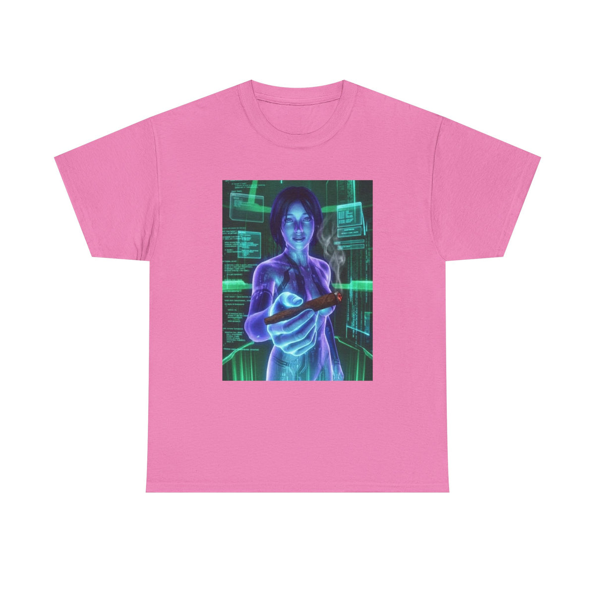 Hologram Goddess Offering You A Blunt