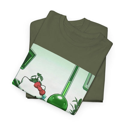 Hello Kitty And Blob Giving The Finger Tee