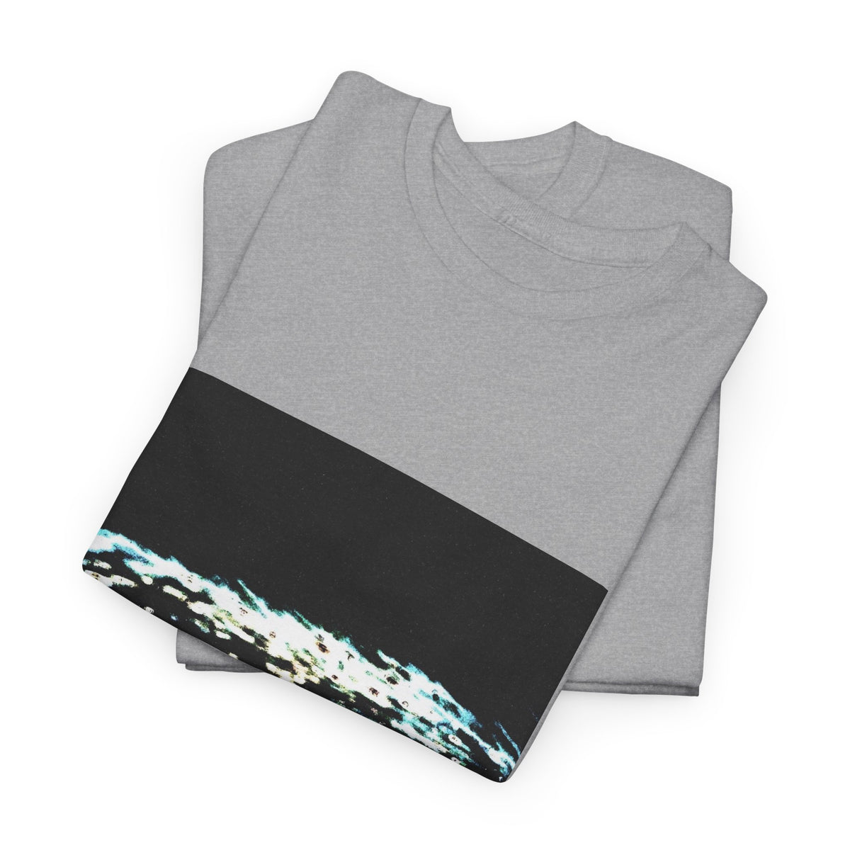 Hidden Green Pulse Graphic Tee