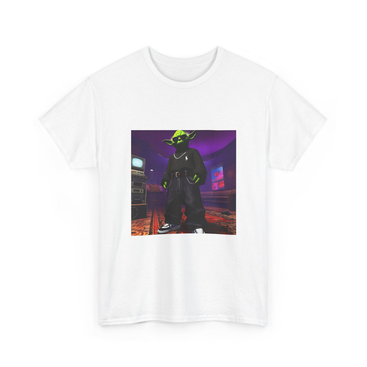 Yoda Drip Master In The Purple Room Tee