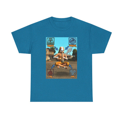 Bender Aang Meditating with Bong Tee