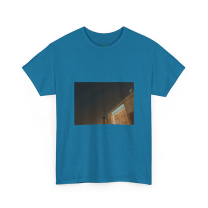 Neon Leaf Whisper Graphic Tee