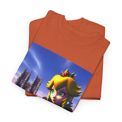 Gothic Princess Peach In Grassy Meadow