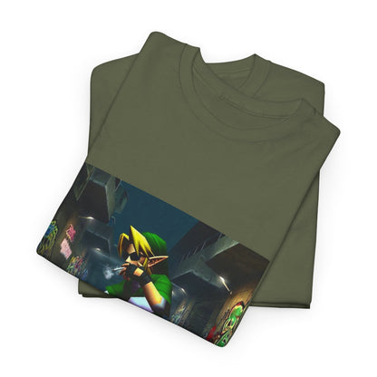 Street Link Smoking On Skateboard Tee