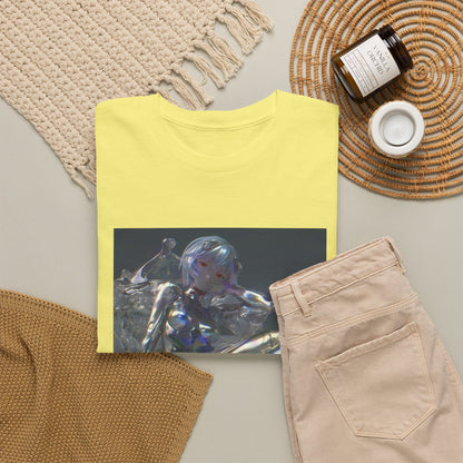 Liquid Chrome Flowing Tee