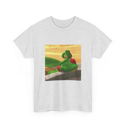 Chonky Yoshi Relaxing At Sunset Tee