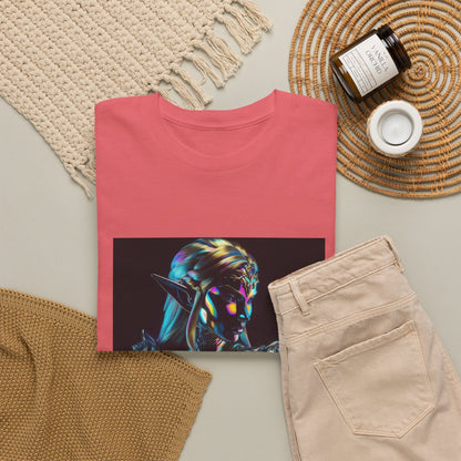 Holographic Elf Princess Chrome Armor Tee