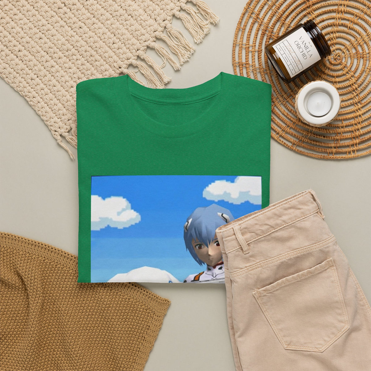 Rei Ayanami And Cinnamoroll Gaming PSP (Design 1)