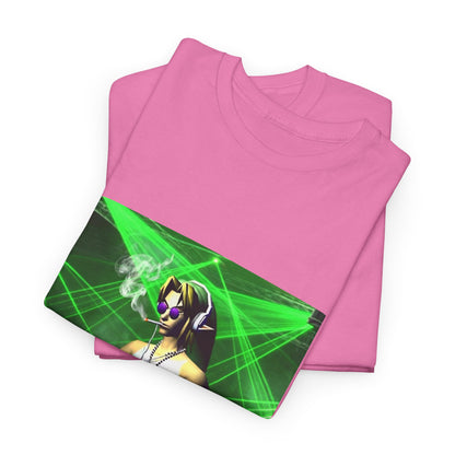DJ Link Smoking At The Rave Tee