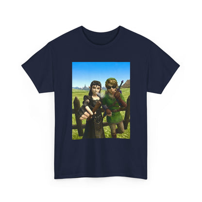 Link And Midna Smoking Blunts Tee