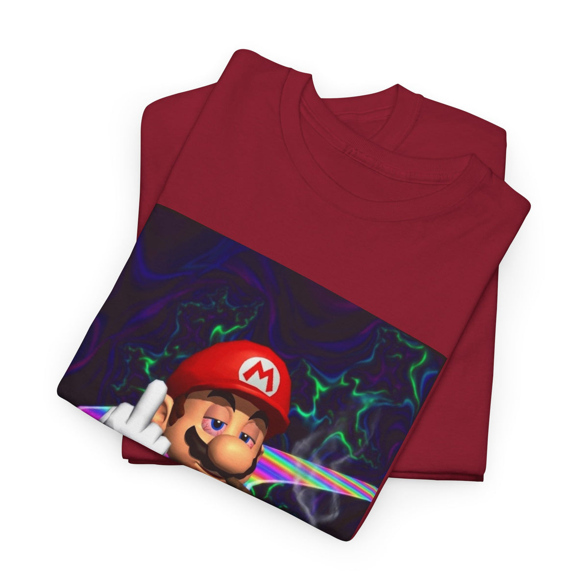 High Mario Karting On Rainbow Road