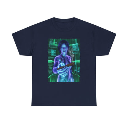 Hologram Goddess Offering You A Blunt