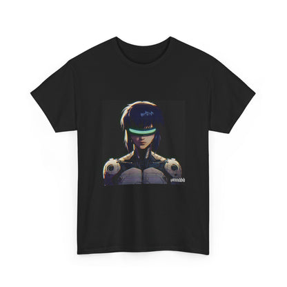 Cybernetic Major Motoko Kusanagi Glitch Art Tee