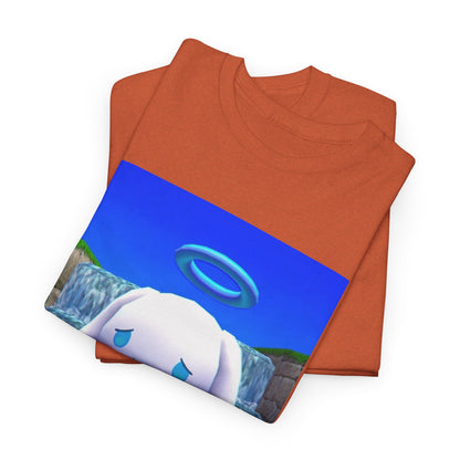 Angel Cinnamoroll Kneeling By Waterfall Tee