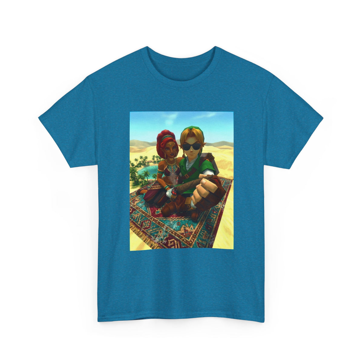 Link And Nabooru Chillin' Desert Oasis Tee