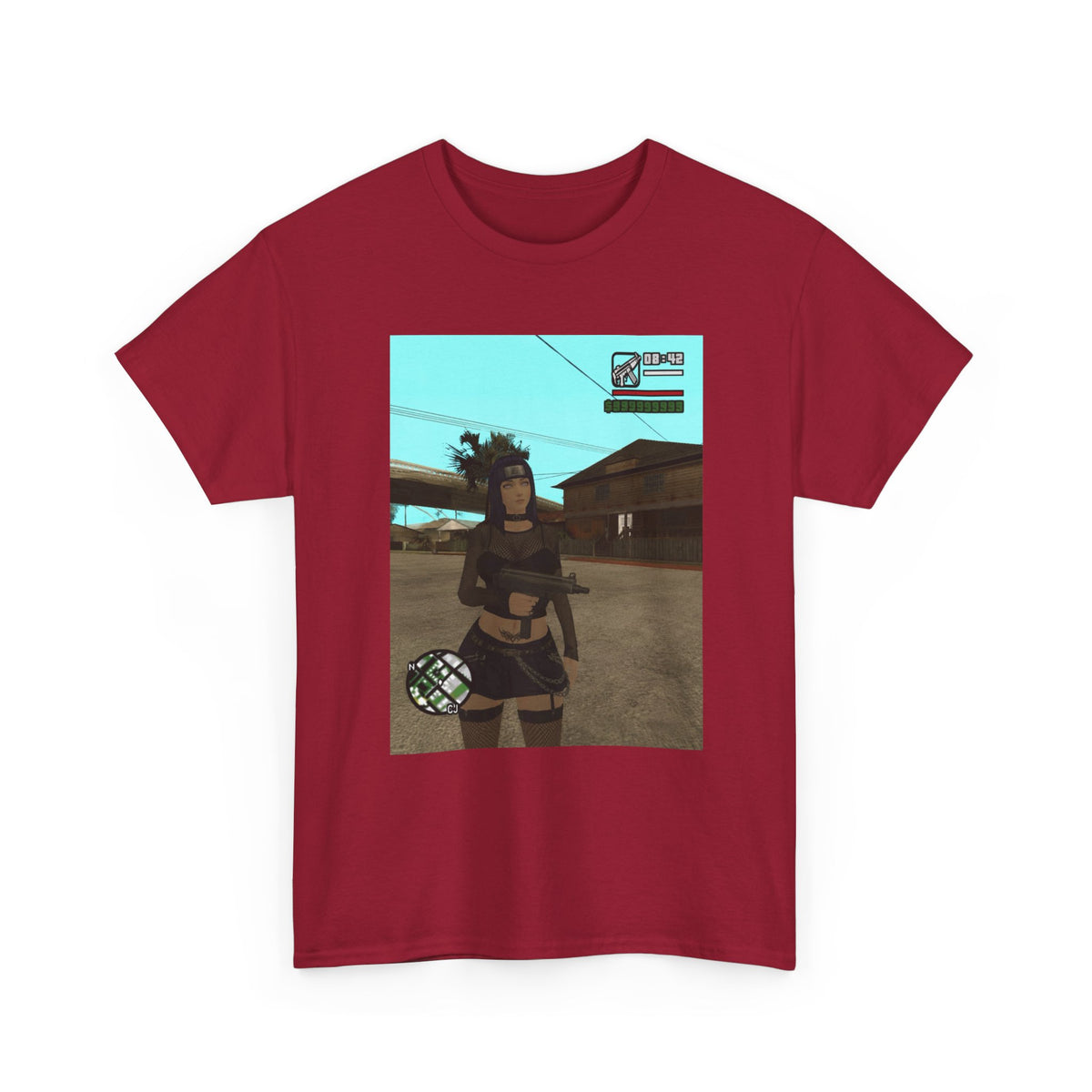 GTA San Andreas Female Ninja Character Tee