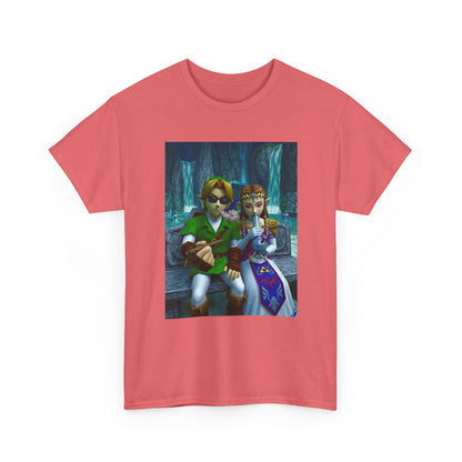 Link And Zelda Sharing A Smoke Tee