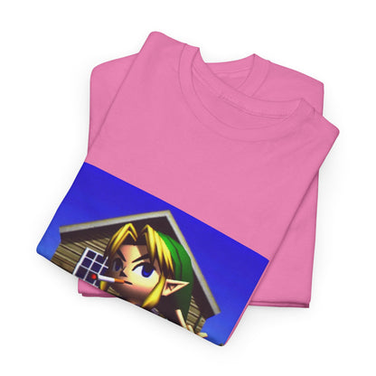 Edgy Hero Smoking And Flipping The Bird Tee