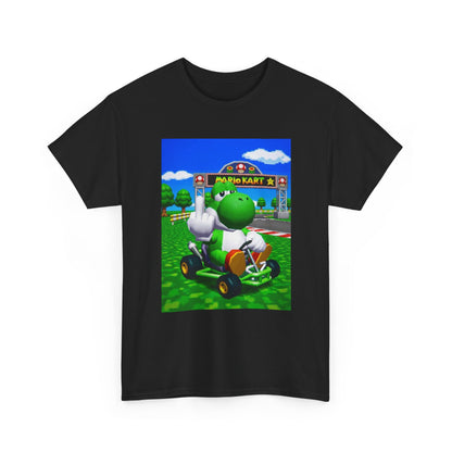 Yoshi Flipping Off In Mario Kart