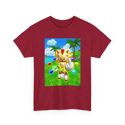 Super Shadow Flipping The Bird Tee