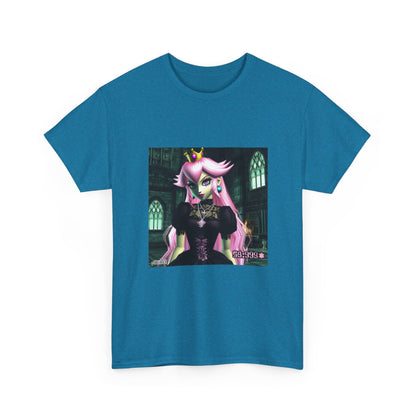 Goth Peach In Haunted Castle Tee