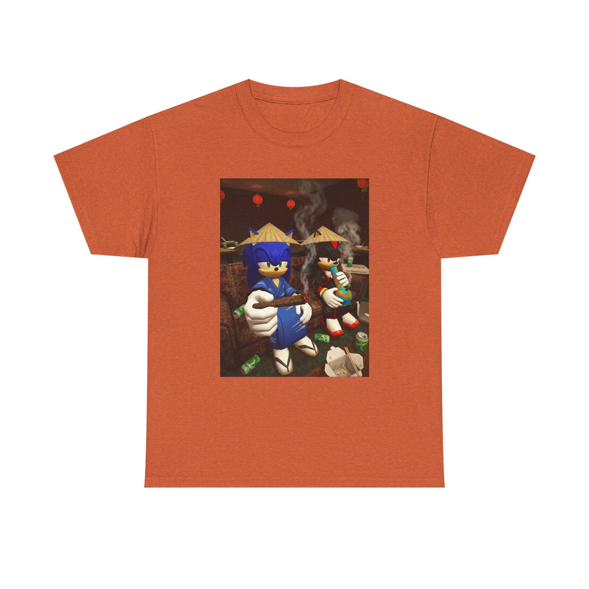 Sonic And Shadow Chillin' Like Villains Tee