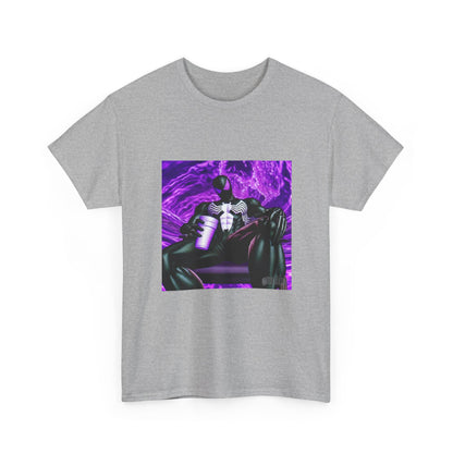 Symbiote Spider-Man Chilling with Lean Tee