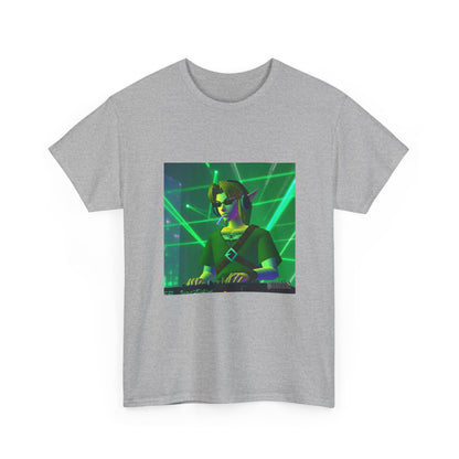 DJ Link Smoking A Blunt At The Club Tee