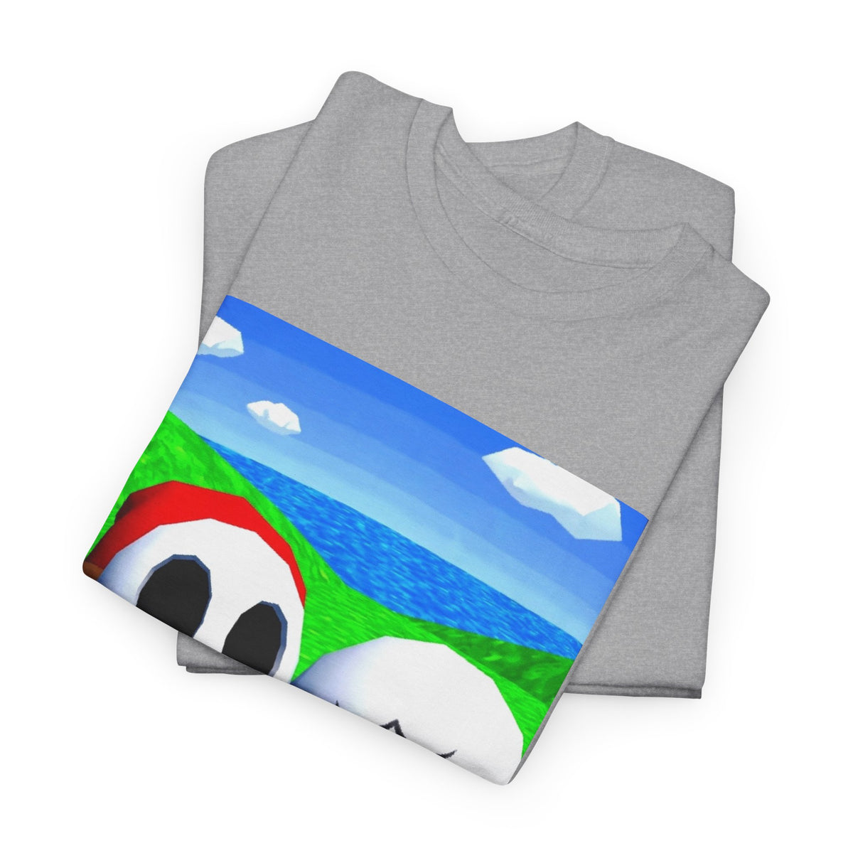Shy Guy And Boo Flipping Off Tee (Design 5)