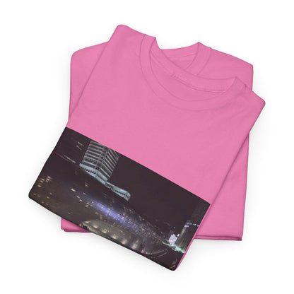 Space Station Floating Above Earth Tee