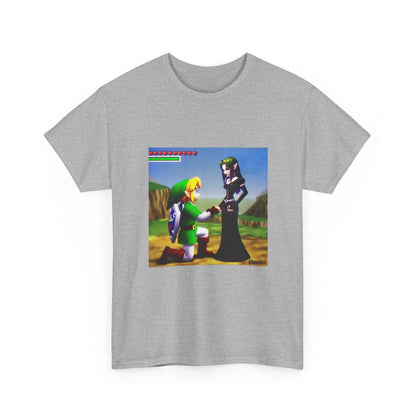 Link Proposing To A Goth Girl Tee
