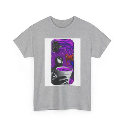 Venom & Spider-Man In A Purple Vortex