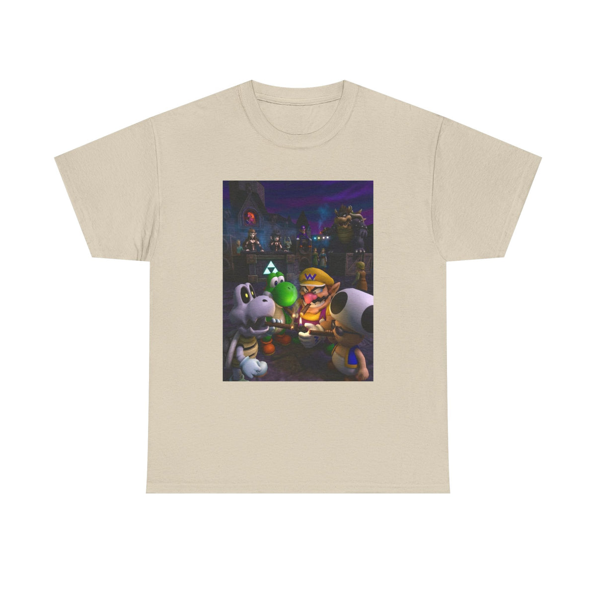 Wario, Yoshi, Toad, Dry Bones Lit Up Tee