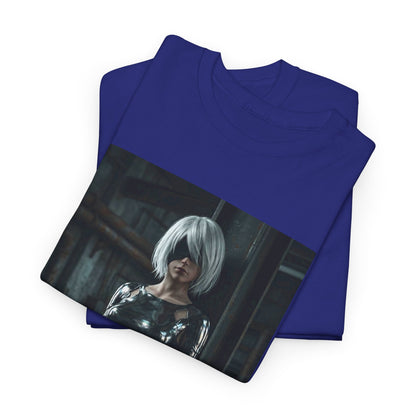 Chrome 2B Leaning In Industrial Scene
