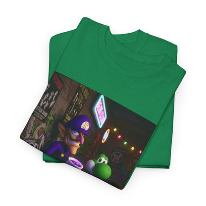 Waluigi, Yoshi, And Dry Bones Leanin' Chill Tee