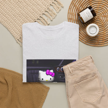 Kitty Pouring Purple Drank In Car Tee