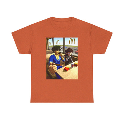 Spike Spiegel And Bowser Jr. Smoking Tee