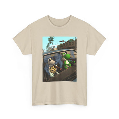 Dry Bones And Yoshi Smoking Blunts Driving