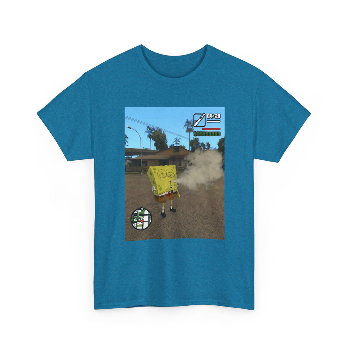 Spongebob 4:20 Grand Theft Auto Street Scene