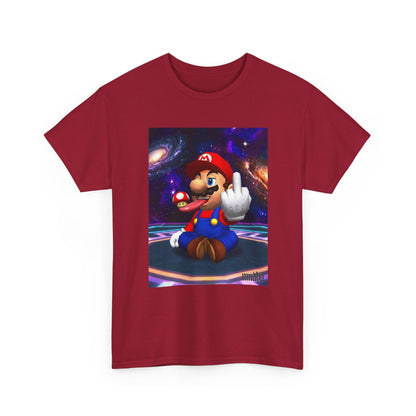 Mushroom-Tripping Plumber Gives The Finger Tee