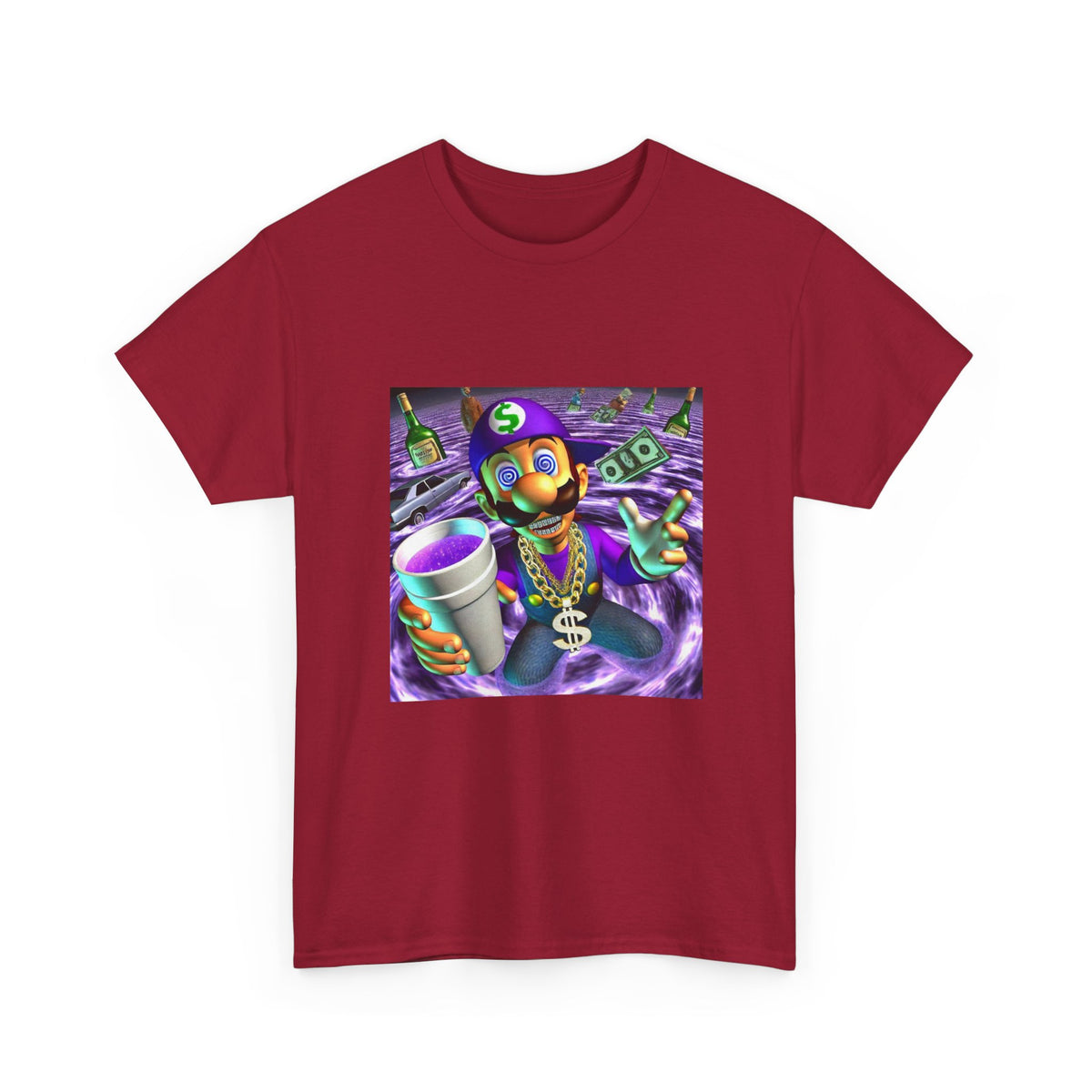 Digital Drip II Abstract Print Tee