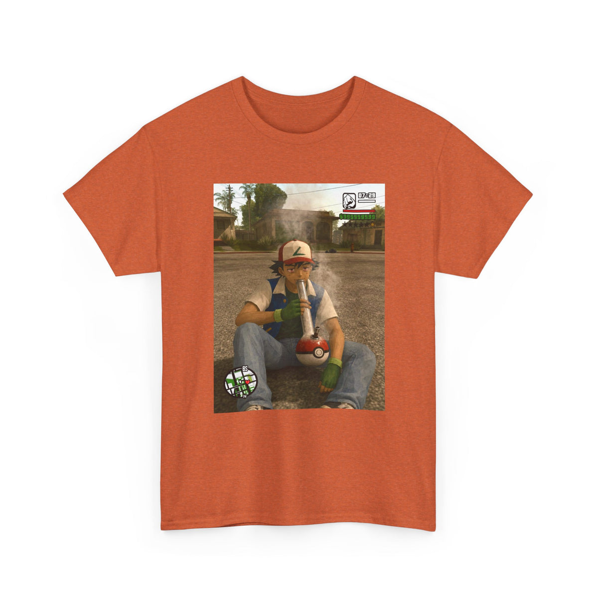 Ash Ketchum Bong Hit Tee