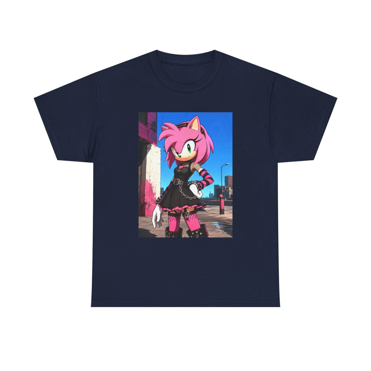 Goth Amy Rose Strikes A Pose (Design 2)