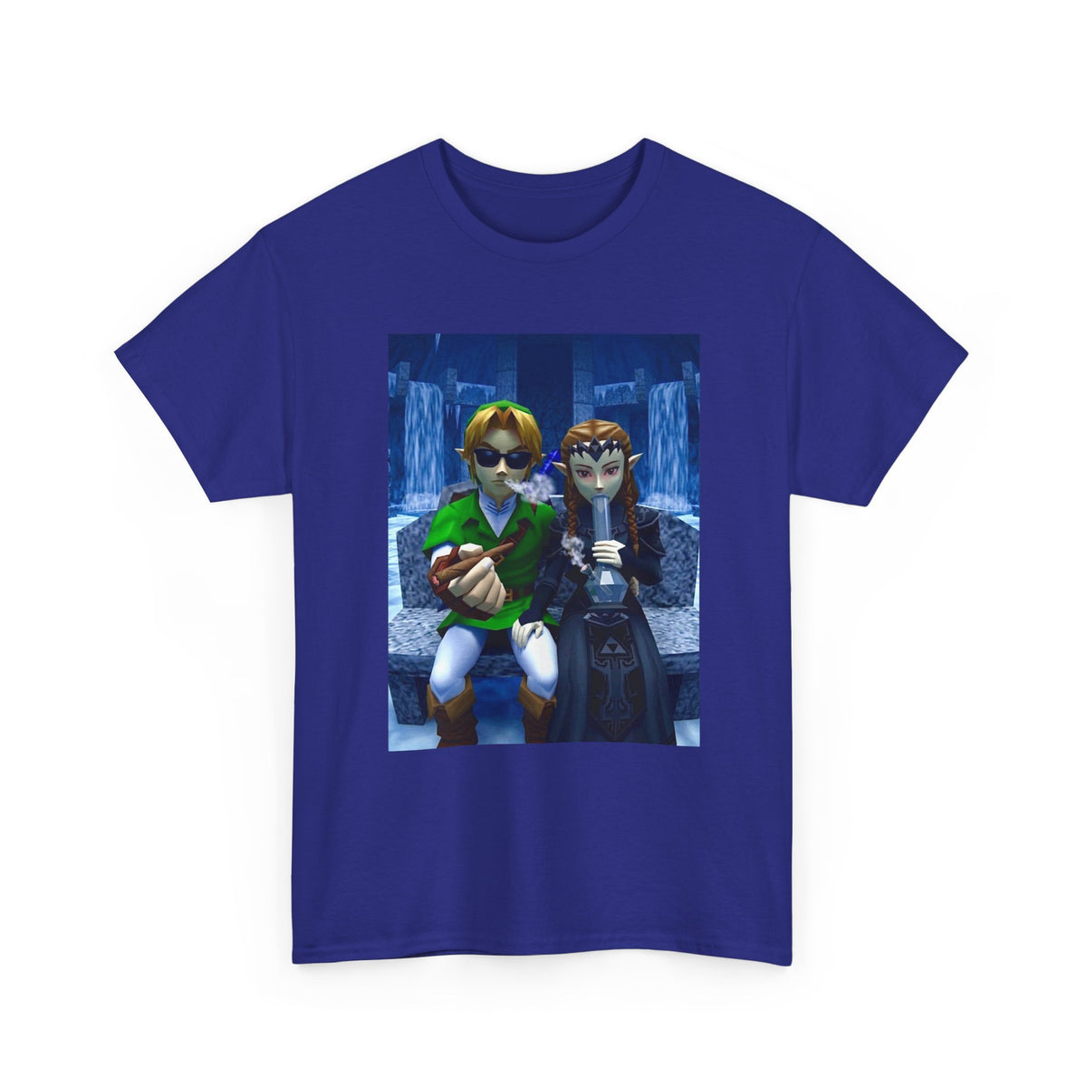 Hylian Heroes Chilling in the Ice Cavern