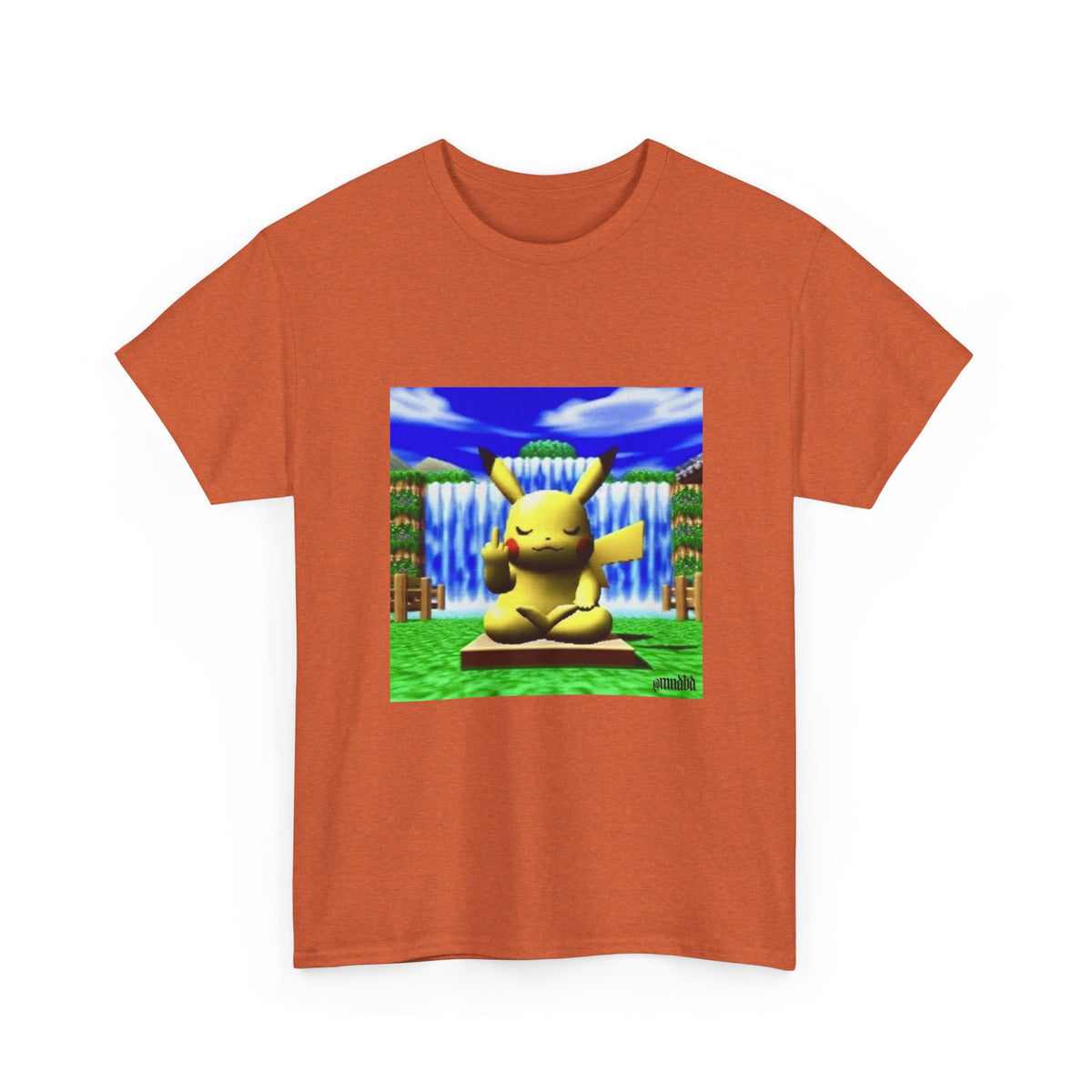 Zen Pikachu Giving The Finger Tee