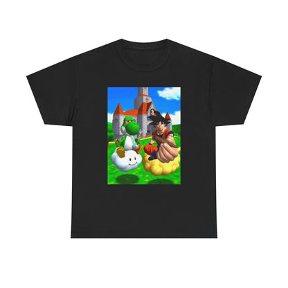 Yoshi And Goku Sharing A Smoke Tee