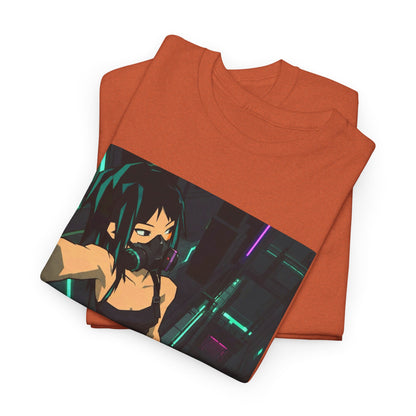 Green Horizon Blur Graphic Tee