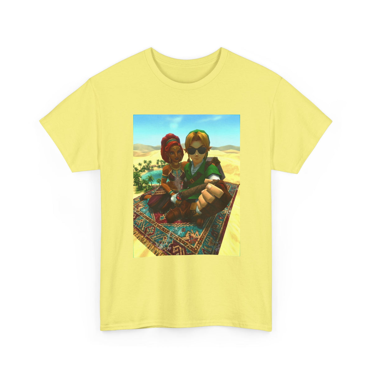 Link And Nabooru Chillin' Desert Oasis Tee