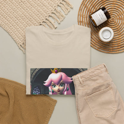 Goth Princess Peach In The Castle Tee