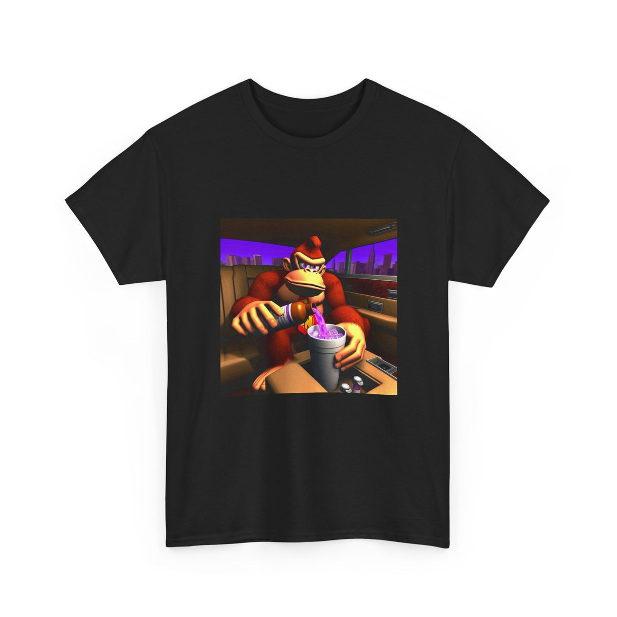 Donkey Kong Pouring Lean In Car
